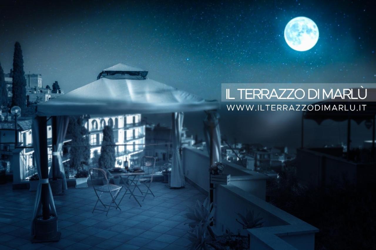 Вилла Il Terrazzo Di Marlu Таормина Экстерьер фото