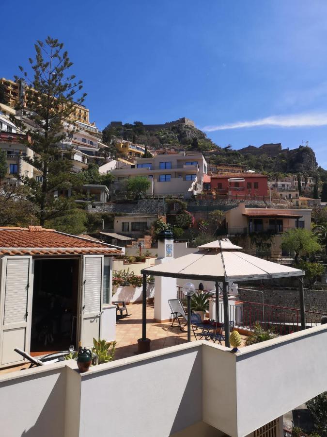 Вилла Il Terrazzo Di Marlu Таормина Экстерьер фото